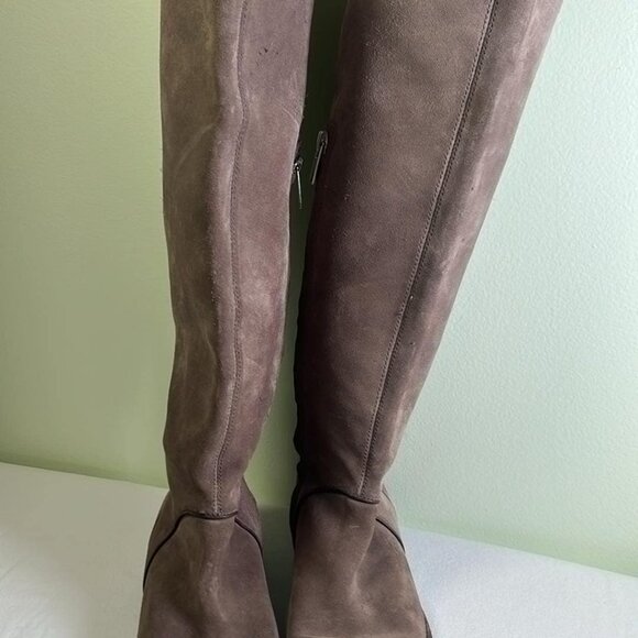 UGG Suede Partial Zip Riding Boot SZ6 Lagen Money Boho Chic Haute Hippie Boho C - Picture 16 of 16